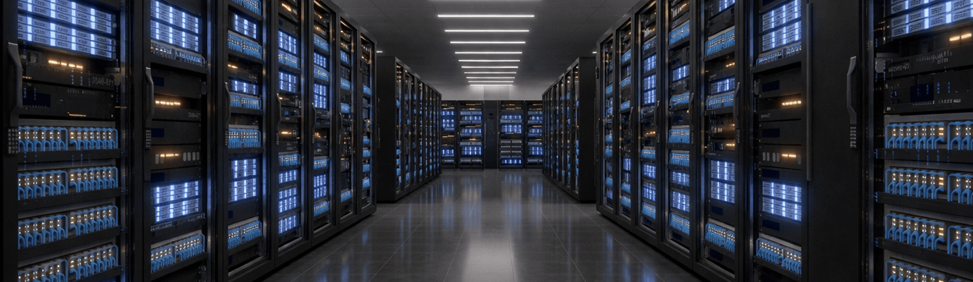 Hybrid Quantum and AI computing infrastructure background