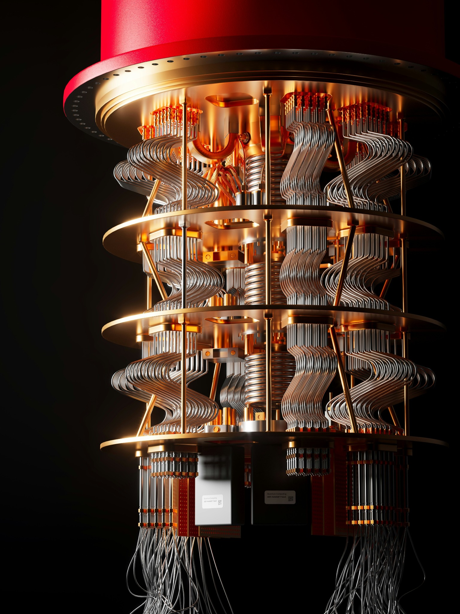 Quantum computing technology visual